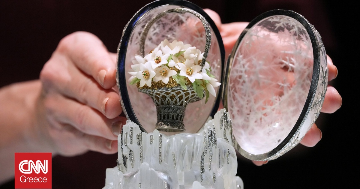 Το Χειμερινό Αυγό Φαμπερζέ πωλήθηκε σε δημοπρασία στην τιμή ρεκόρ των 26 εκατομμυρίων ευρώ