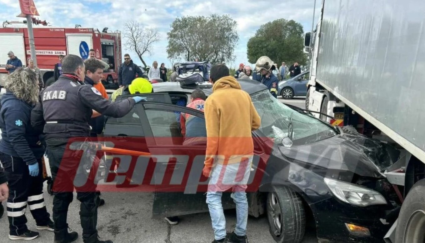 Τροχαίο στην παραλία Πατρών – Έγκυος γυναίκα στο νοσοκομείο